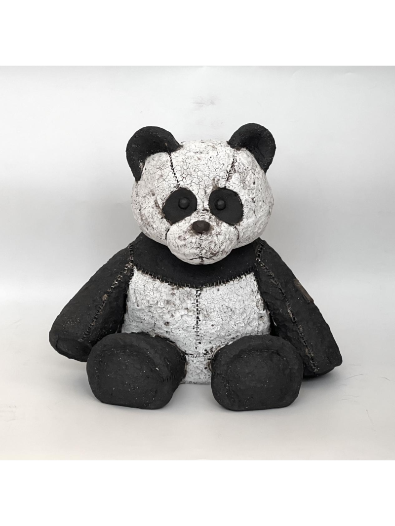 HuZherong Studio - Deserted Doll--Panda｜被遗弃的玩具熊猫    28*25*20cm
