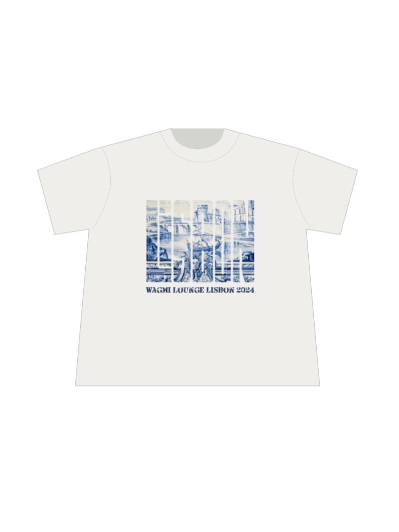 Wagmi Lounge Lisbon Limited White Tee
