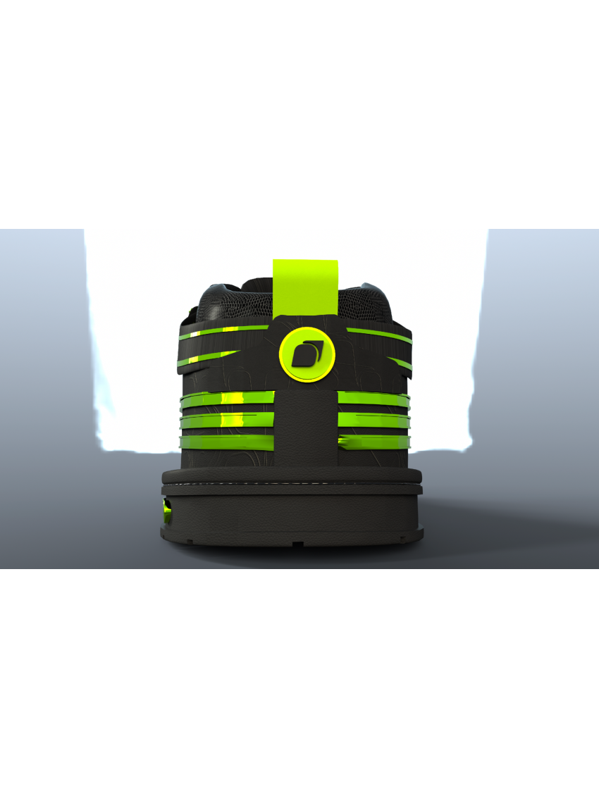 X-BTC Sneaker Black Green