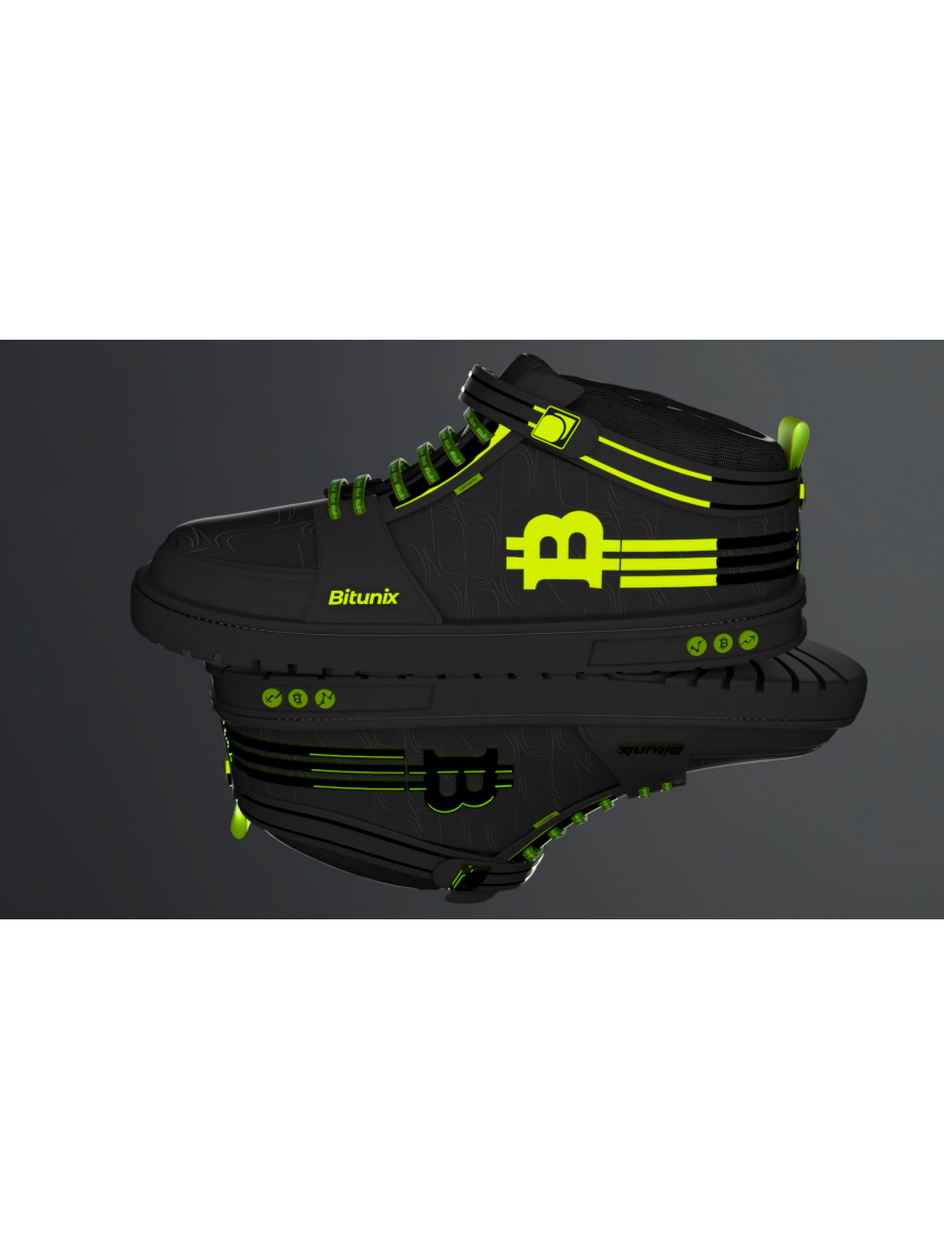 X-BTC Sneaker Black Green