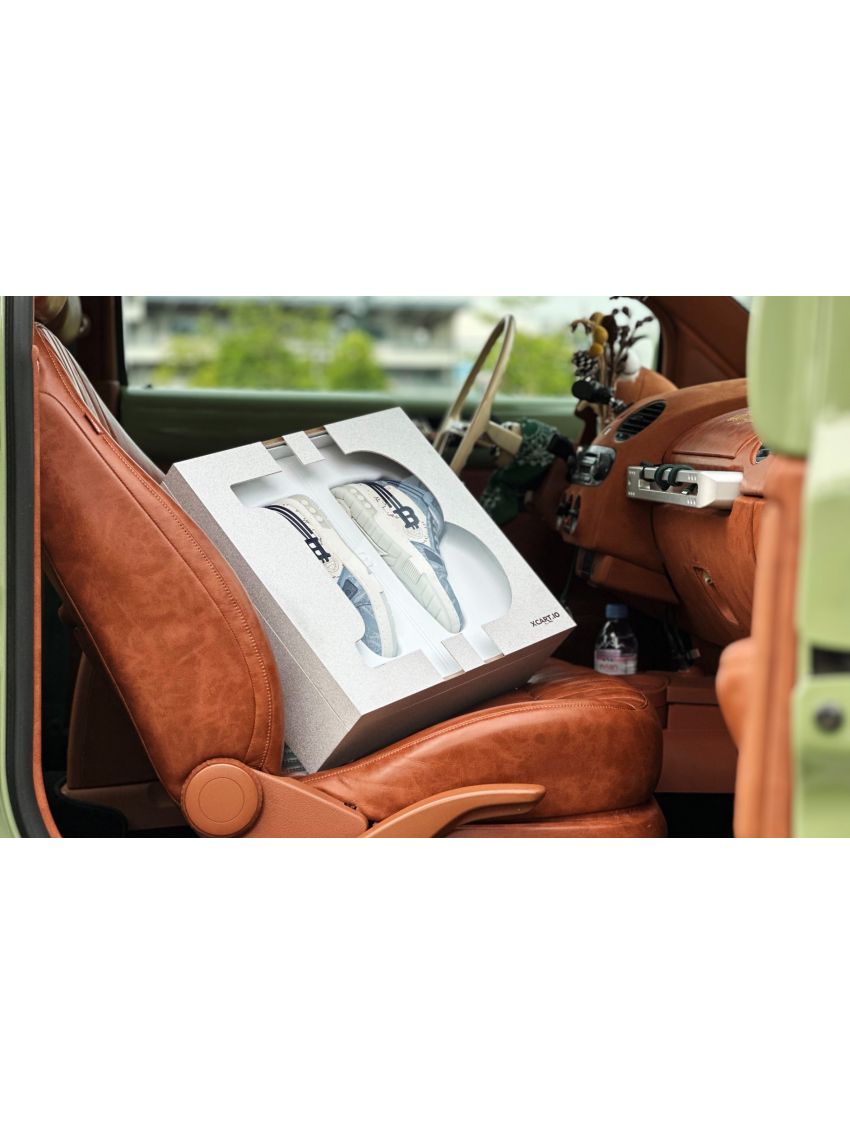 X-BTC Sneaker Blue White