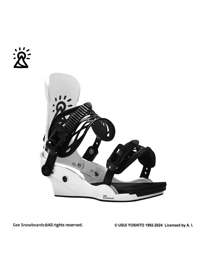 Gee Snowboards: Bindings Mr. Waniyama