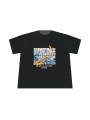 Wagmi Lounge Lisbon Limited Black crew Tee