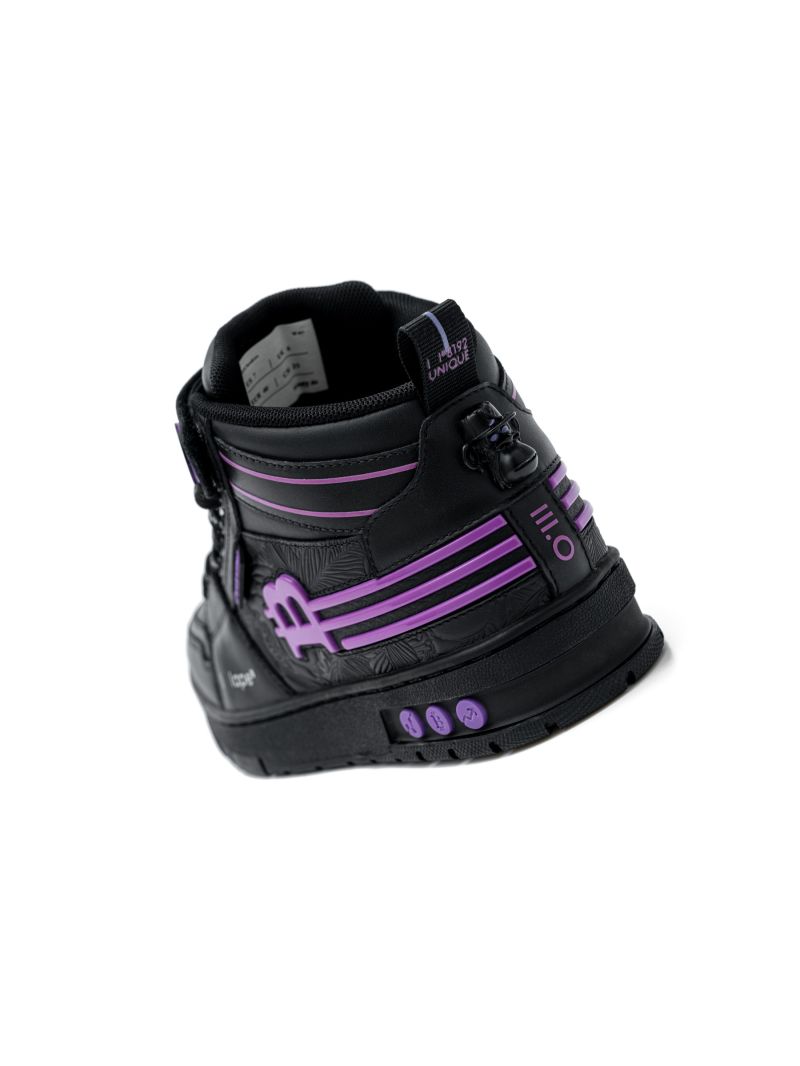 X-BTC Sneaker Black Purple